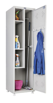 Шкаф для уборочного инвентаря МеталСити ПРАКТИК LS 11-50 в ШефСтор (chefstore.ru)